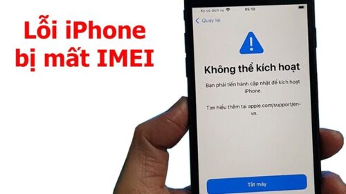 Nguyên nhân và cách khắc phục sự cố iPhone bị mất IMEI