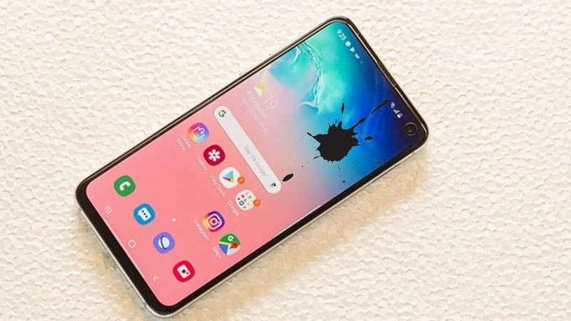 Màn hình Samsung bị chảy mực: Nguyên nhân và cách khắc phục hiệu quả Màn hình Samsung bị chảy mực