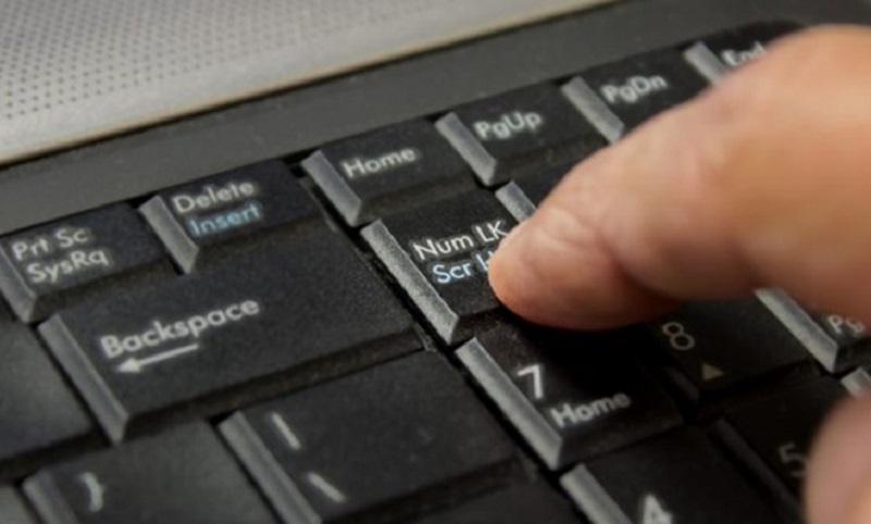 Laptop không gõ được số