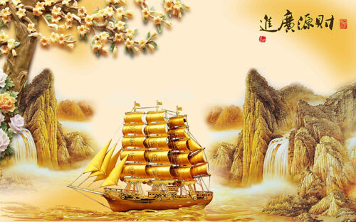 Ảnh nền đẹp cho người mệnh Kim cầu tài lộc