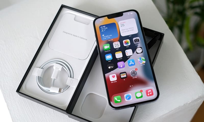 cài đặt vân tay trên iPhone 13