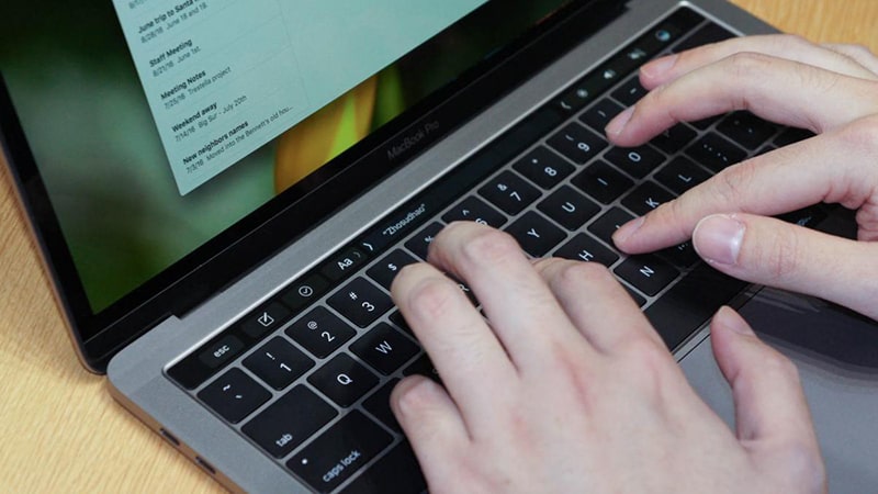 MacBook gõ bị mất chữ