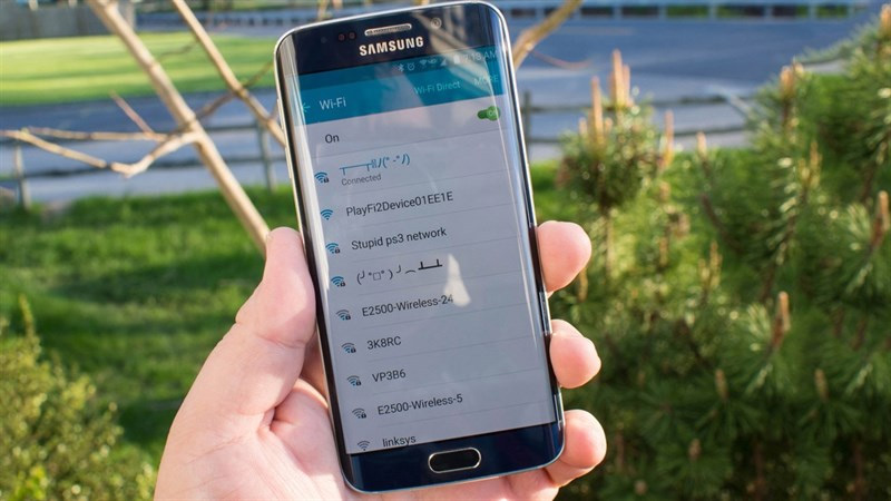 điện thoại Samsung bắt wifi yếu