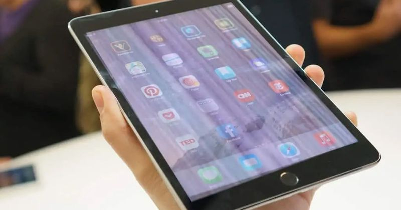 iPad bị sọc màn hình