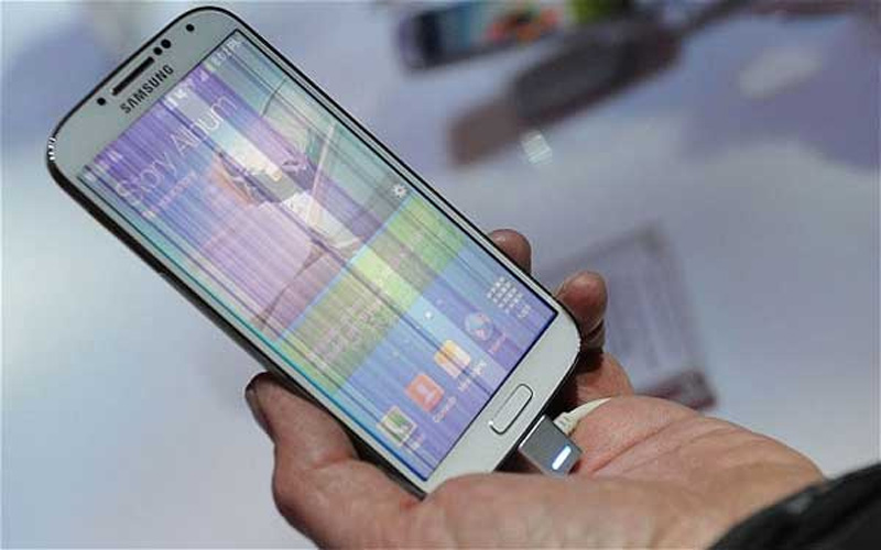 Điện thoại Samsung bị mất màu