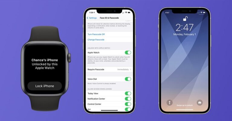 Hướng dẫn cách mở khóa iPhone bằng Apple Watch