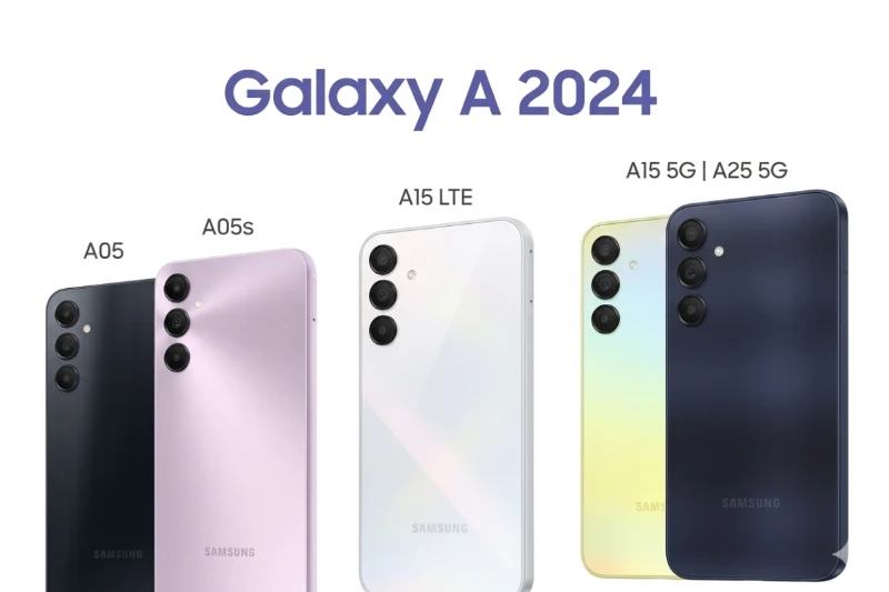 Tất cả các dòng điện thoại Samsung A năm 2024