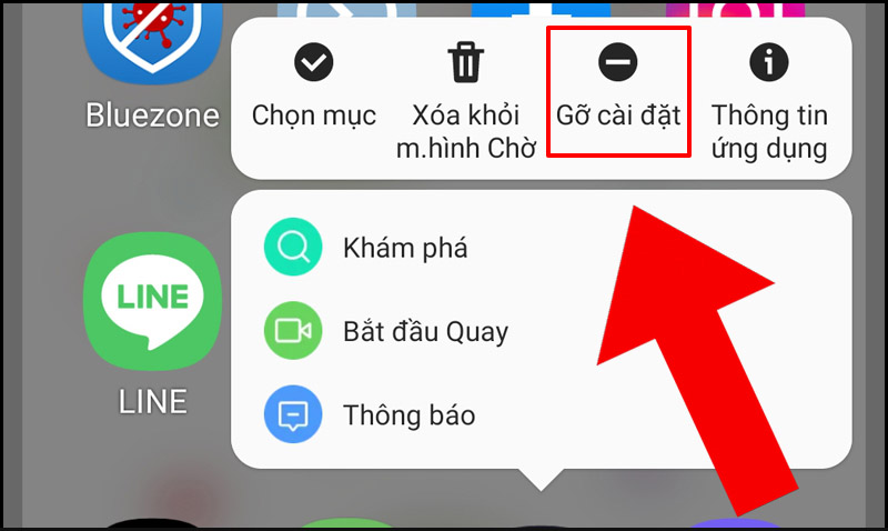 tắt quảng cáo trên điện thoại Samsung