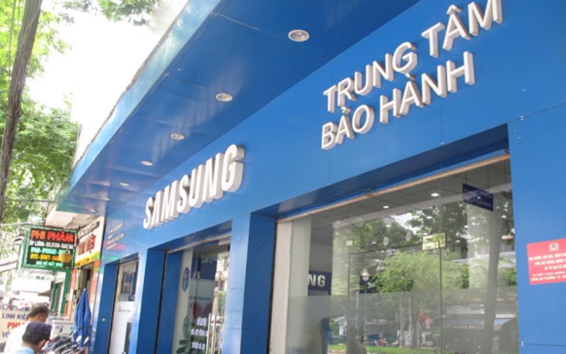 trung tâm bảo hành điện thoại Samsung tại TPHCM