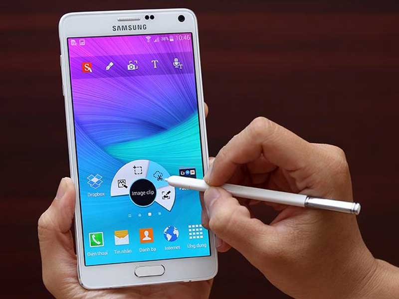 Galaxy Note 4 nổi bật với cảm ứng hồng ngoại