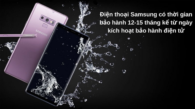 kích hoạt bảo hành điện thoại Samsung