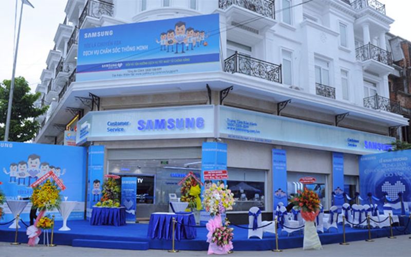 trung tâm bảo hành điện thoại Samsung tại TPHCM
