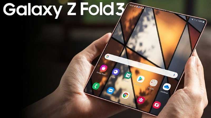 Trên tay chiếc điện thoại Samsung Galaxy Z Fold 3 5G