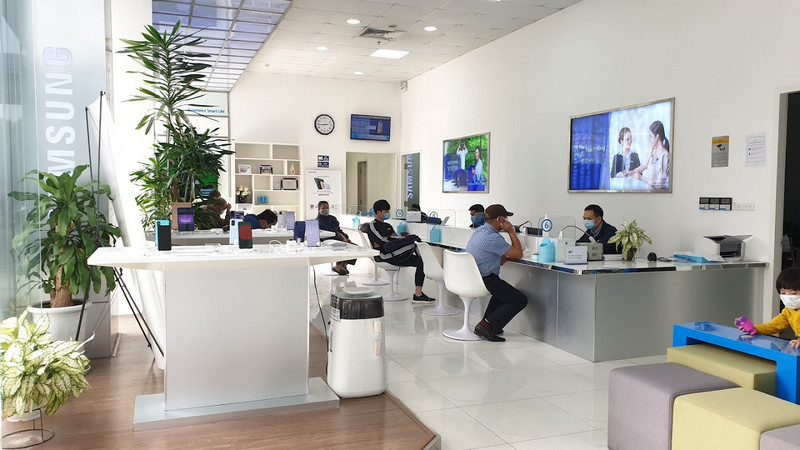 Bảo dưỡng điện thoại tại trung tâm bảo hành điện thoại Samsung