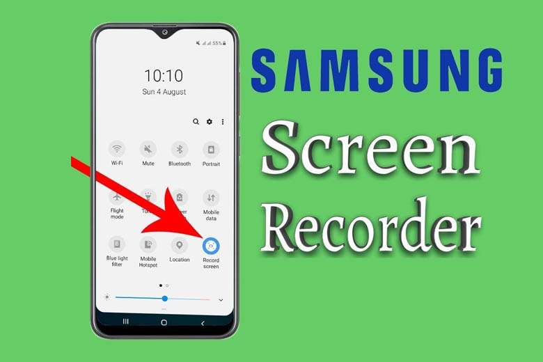 cách quay video màn hình điện thoại Samsung