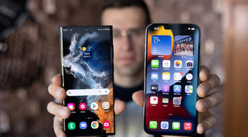 so sánh Samsung S22 Ultra và iPhone 13 Pro Max