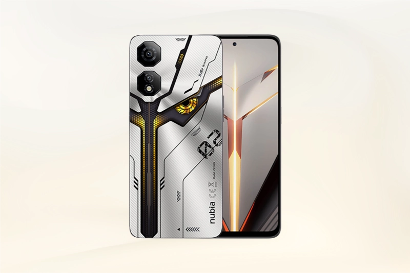Nubia Neo 2 5G thiết kế độc đáo, tần số quyét cao, phù hợp chơi game.