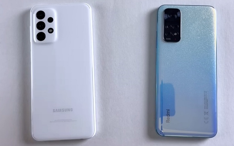 So sánh Samsung A23 và Redmi Note 11