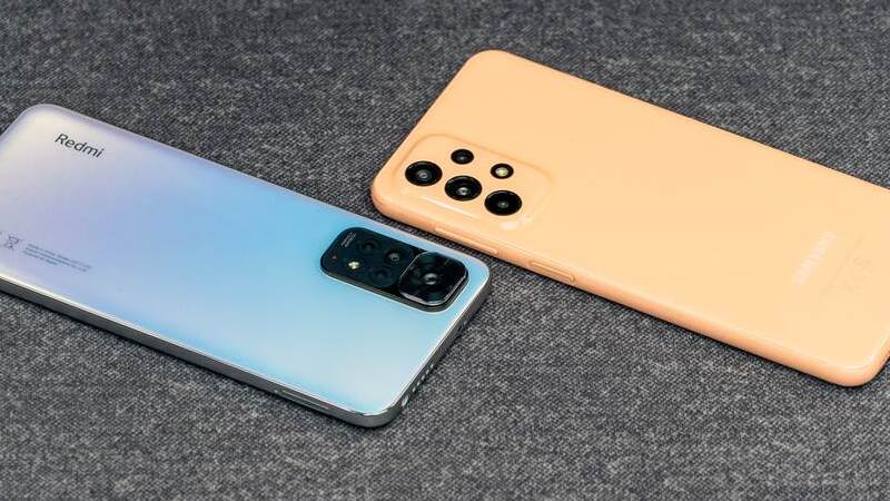 So sánh Samsung A23 và Redmi Note 11