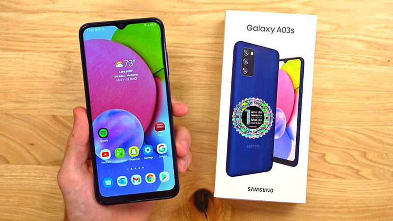 Đánh giá Samsung A03s