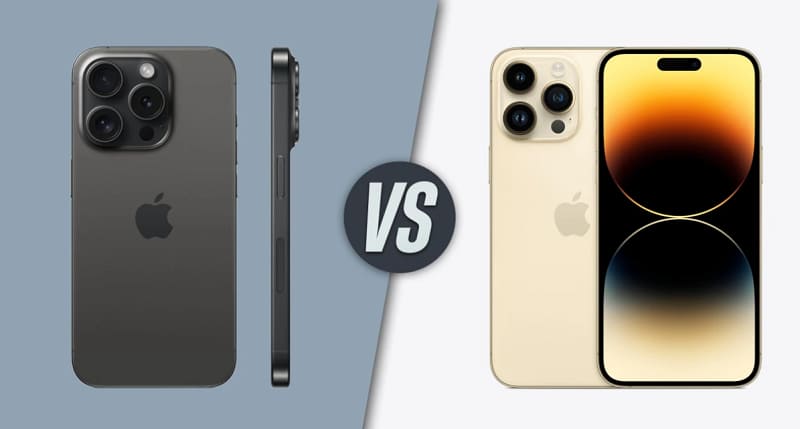 So sánh iPhone 15 Pro và iPhone 13 Pro