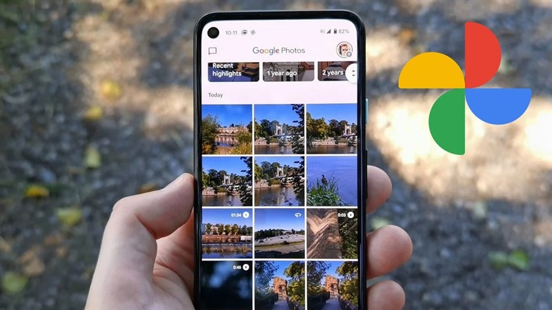 cách chuyển ảnh từ Google Photo sang bộ sưu tập