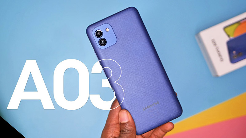 Đánh giá Samsung Galaxy A03: Phân khúc giá rẻ có nên mua?