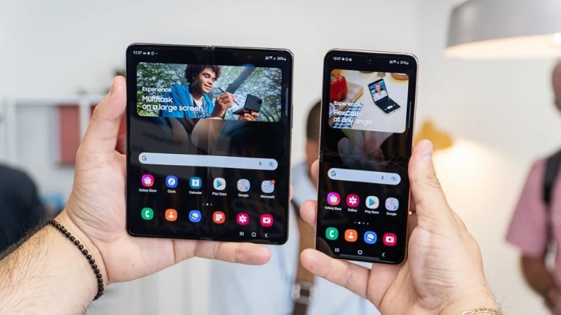 So sánh Samsung Galaxy Z Fold5 và Z Flip5