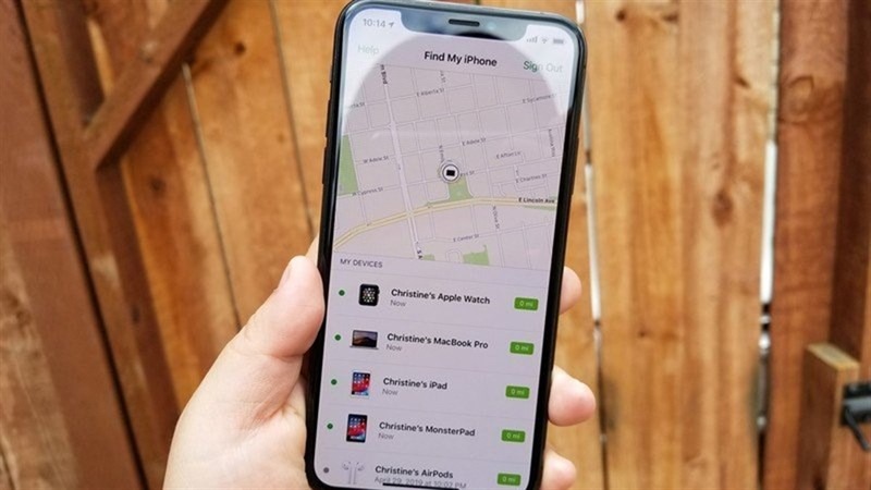 Cách tìm điện thoại iPhone bị mất