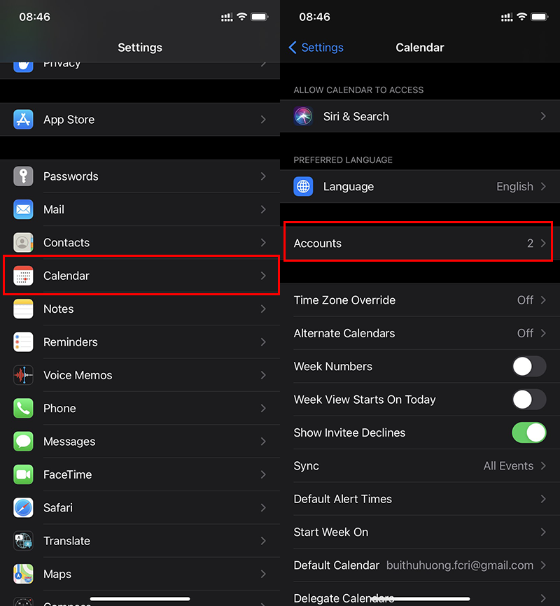 cài lịch âm cho iPhone iOS 16