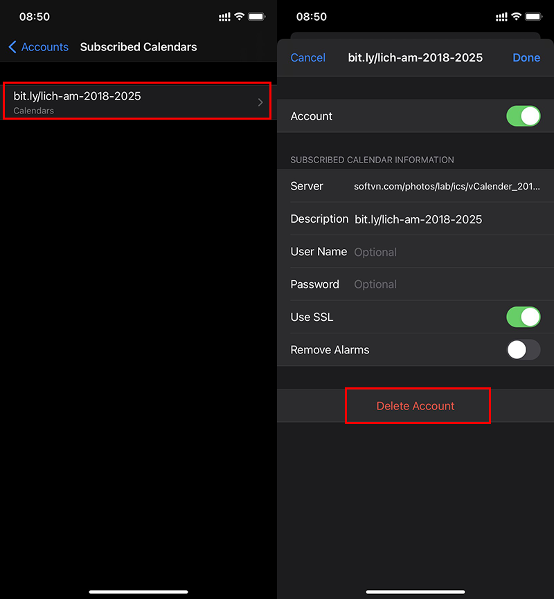 cài lịch âm cho iPhone iOS 16