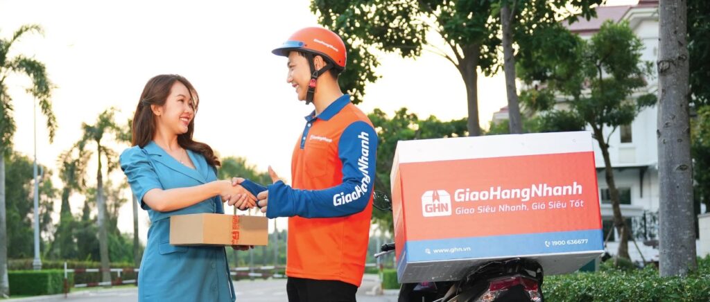 nhân viên phát triển thị trường giao hàng nhanh