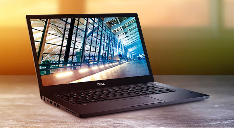Màn hình Dell Latitude 7490 có kích thước 14 inch cho không gian hiển thị rộng hơn