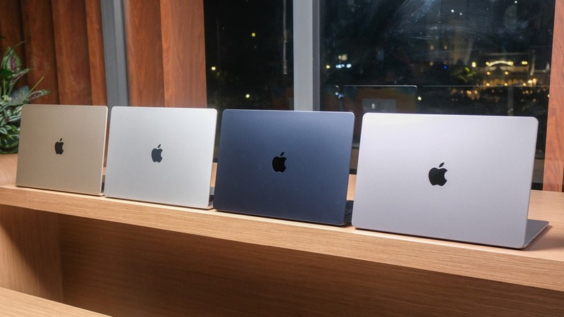 Macbook Air M2 với 4 phiên bản màu sắc