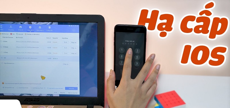 Hướng dẫn chi tiết cách hạ iOS nhanh chóng, hiệu quả cách hạ ios