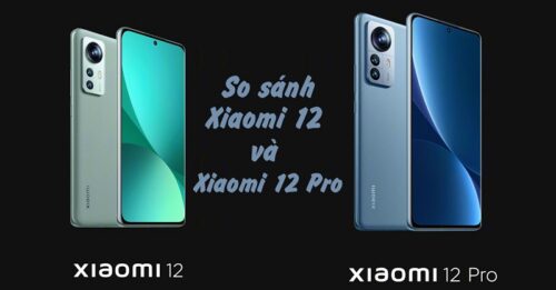 Xiaomi 12 và 12 Pro: So sánh chi tiết, nên mua máy nào?