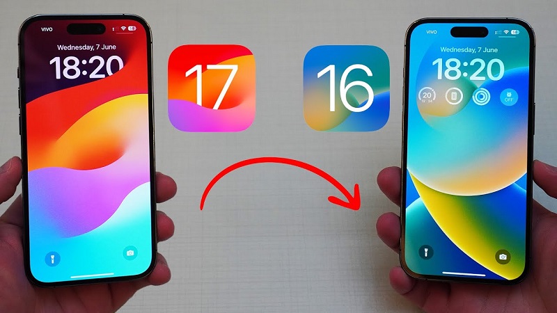 Cách hạ hệ điều hành iOs 17 xuống 16 đơn giản, hiệu quả