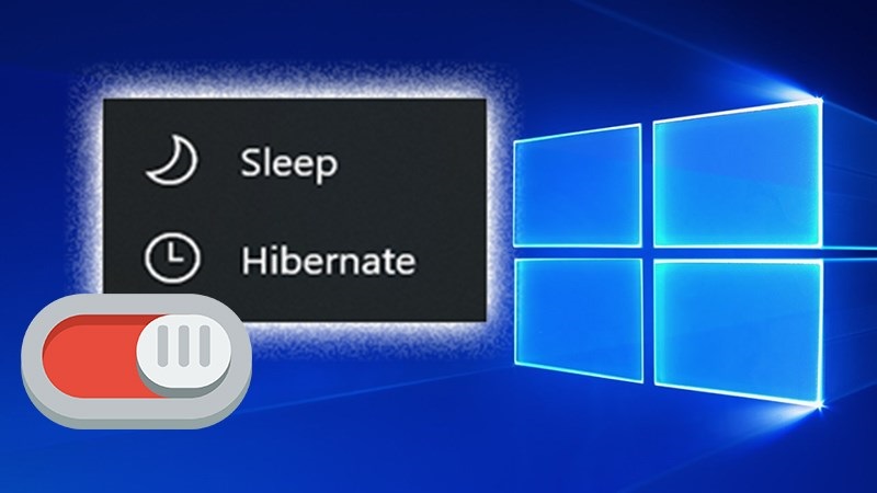 Có hai chế độ ngủ cho máy tính mà bạn có thể lựa chọn là Sleep và Hibernate