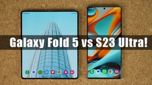 So sánh điện thoại Samsung Galaxy Z Fold 5 và S23 Ultra
