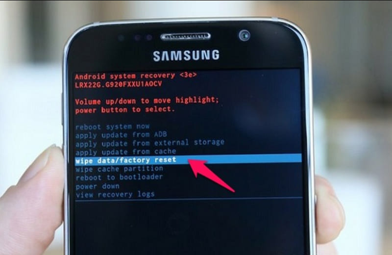 Hướng dẫn cách khôi phục cài đặt gốc cho Samsung Note 8 không lên nguồn