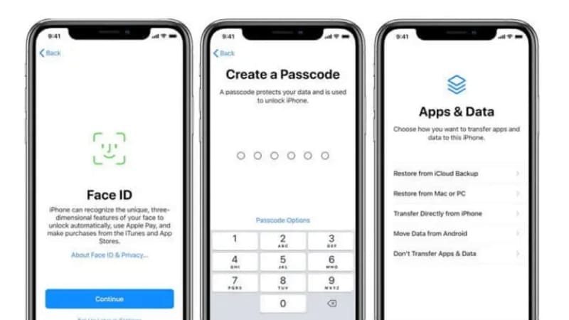 Hướng dẫn chuyển dữ liệu cho iPhone bằng iCloud