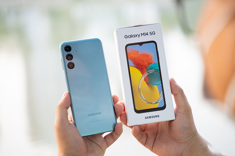 Lựa chọn Samsung Galaxy M14 để chạy Grab do dung lượng pin cực khủng