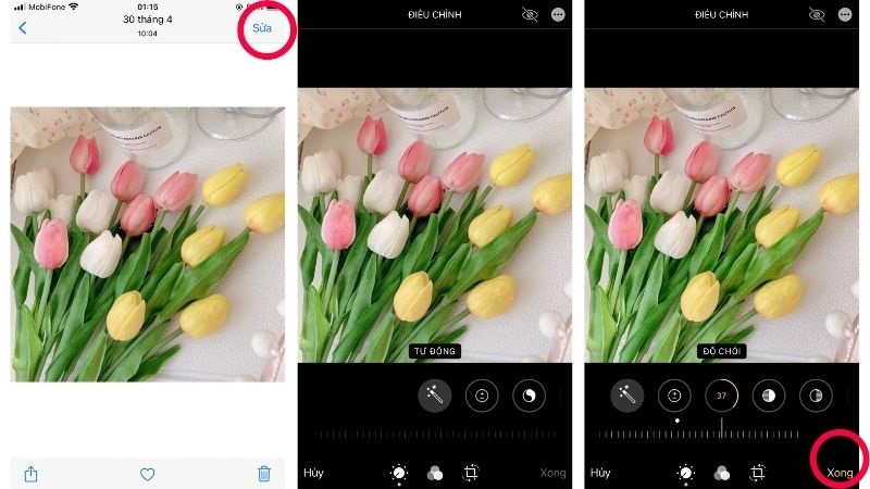 Hướng dẫn công thức chỉnh ảnh trên iPhone không cần app cơ bản nhất