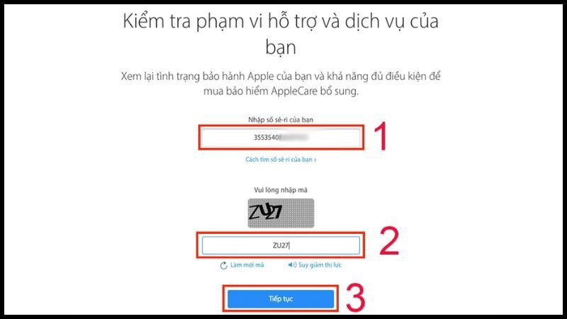 Cách kiểm tra thông tin điện thoại iPhone bằng số seri