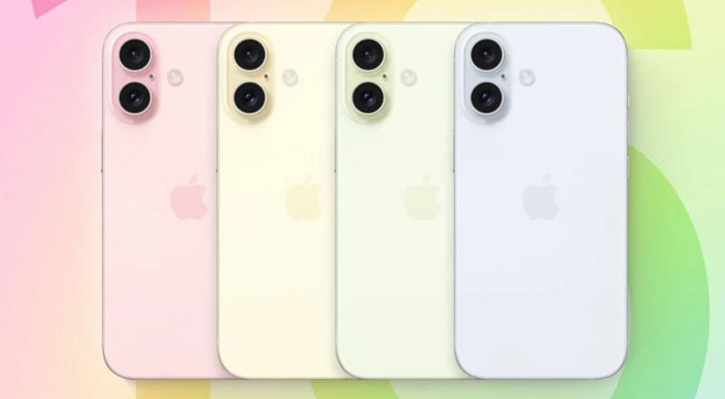 Điện thoại iPhone 16 và 16 Plus sử dụng camera dọc