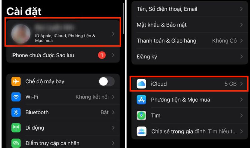 Thoát iCloud trên Website khá đơn giản