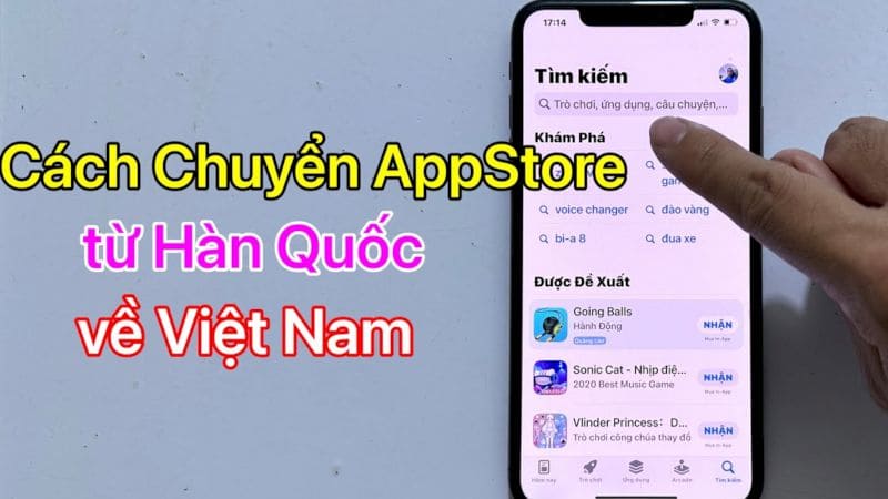 Hướng dẫn cách đổi vùng AppStore từ Hàn Quốc về Việt Nam nhanh chóng cách đổi vùng appstore từ hàn quốc về việt nam