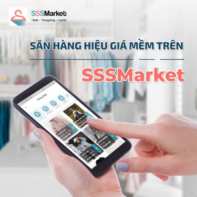 Săn hàng hiệu giá phải chăng tại SSSMarket