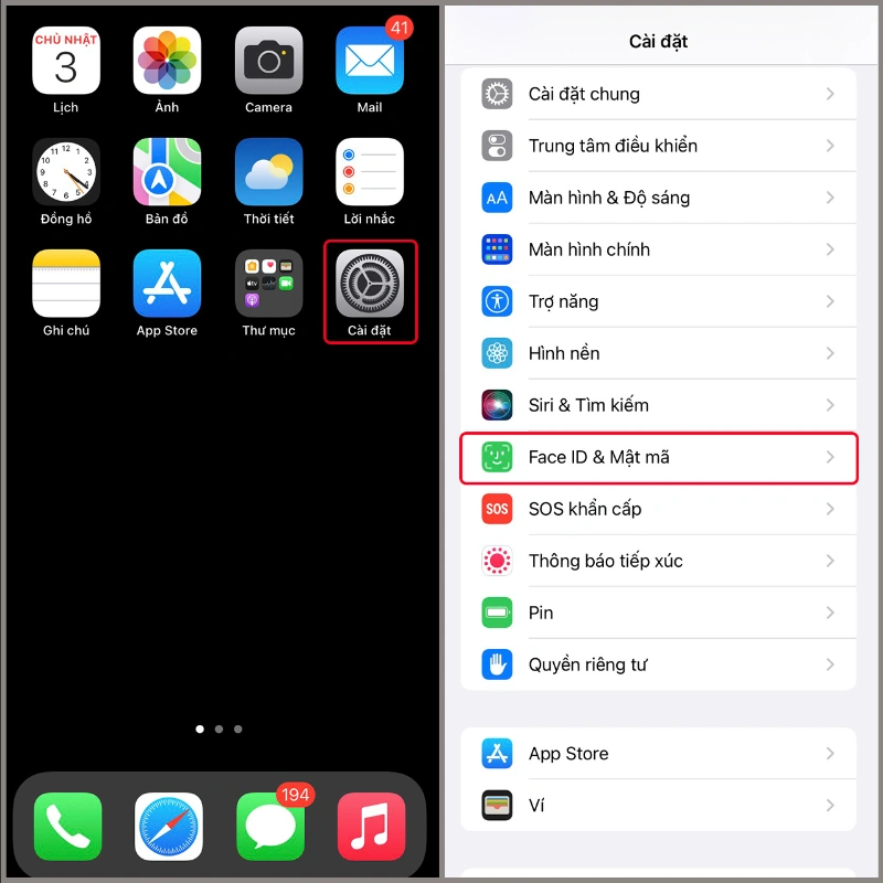 Cần kiểm tra chức năng nhận diện khuôn mặt khi mua iPhone XS cũ