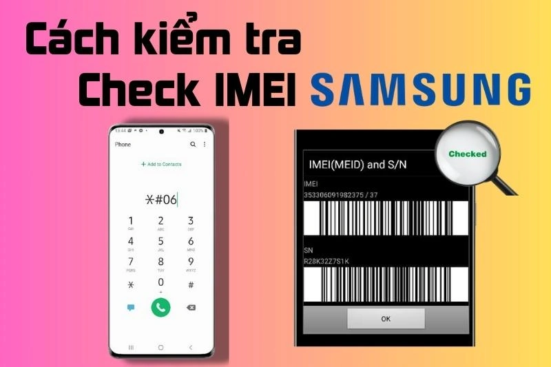 Nhập *#06# trên bàn phím để kiểm tra số IMEI của Samsung S23 Ultra